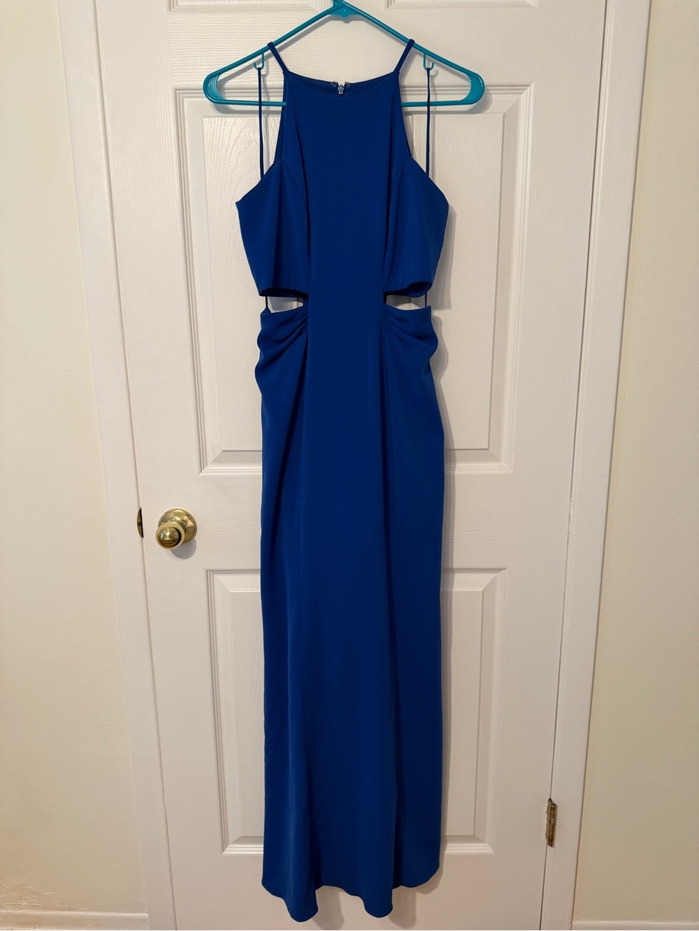 NWT Badgley Mischka Gown with Side Cutouts